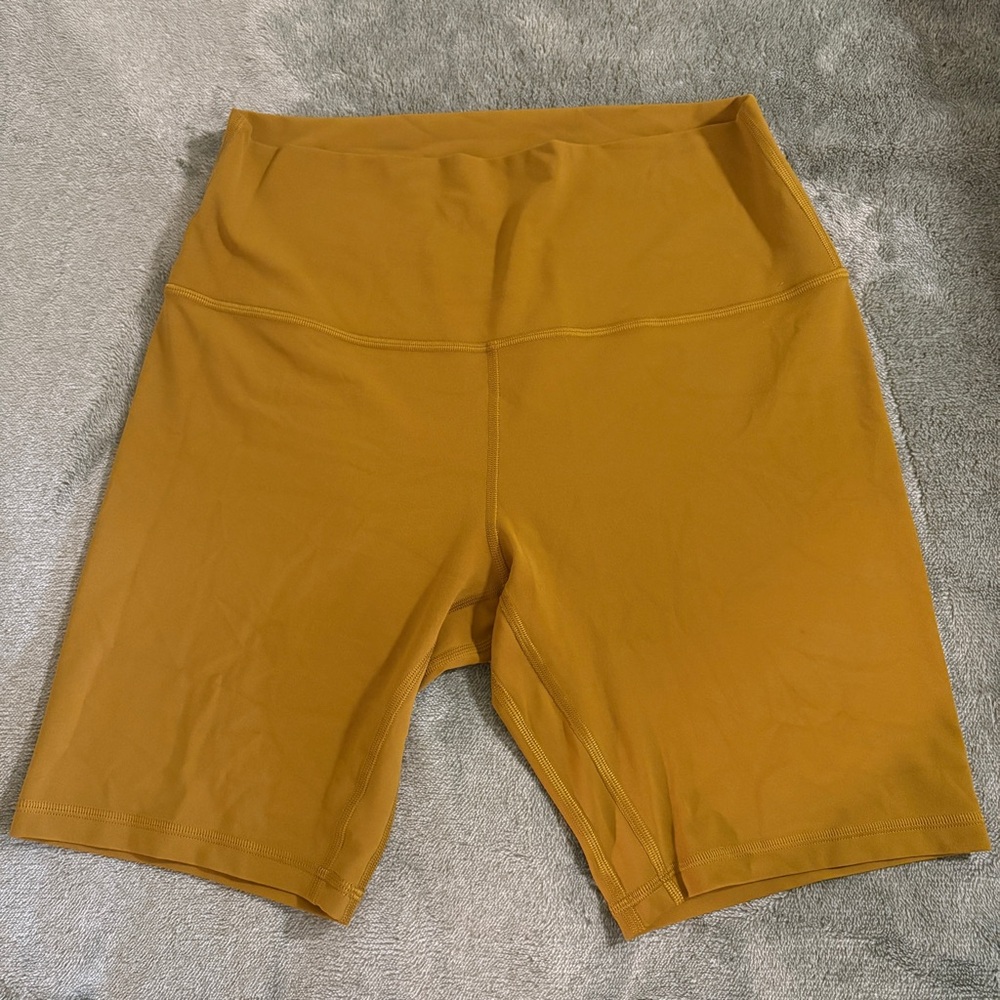 Lululemon Athletica Golden Bike Shorts